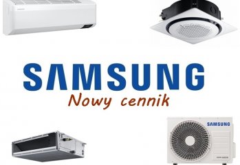 Nowy cennik urządzeń firmy Samsung