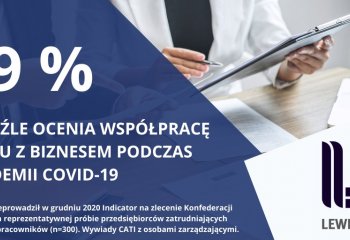 Przedsiębiorcy źle oceniają współpracę z rządem