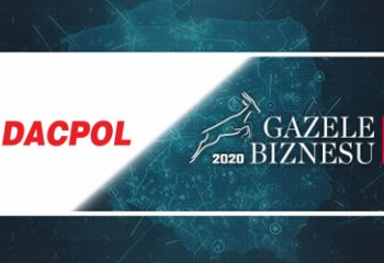 Ranking „Gazele Biznesu” 2020 - kolejny sukces Dacpolu