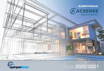 Cennik klimatyzatorów ACSENSE 2020-2021
