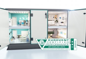 Systemair jest pierwszym na świecie producentem oferującym certyfikat EUROVENT dla higienicznych central wentylacyjnych Geniox