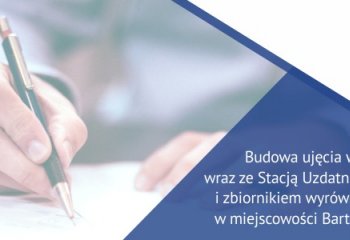 Firma Bartosz podpisała umowę na budowę SUW w Bartoszowinach