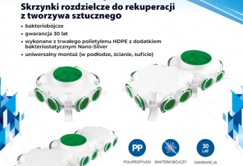  Poznaj nowe, innowacyjne skrzynki do rekuperacji!