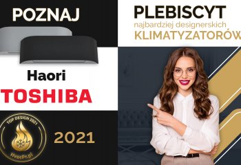 Klimatyzator Toshiba HAORI | Plebiscyt klimatyzatorów 2021