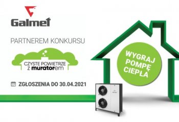 Wygraj pompę ciepła Galmet