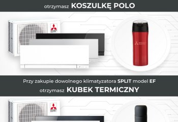 Prezenty od MITSUBISHI ELECTRIC! Sprawdź co otrzymasz!