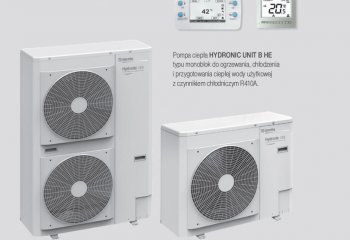 Nowa gama produktów – pompy ciepła powietrze-woda Hydronic Unit B HE