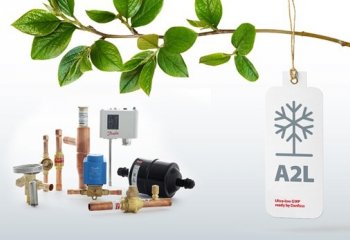 Pełny asortyment zaworów i komponentów liniowych marki Danfoss gotów na R454C, R455A i R1234yf