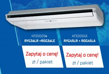 Wyprzedaż klimatyzatorów Fuji Electric!