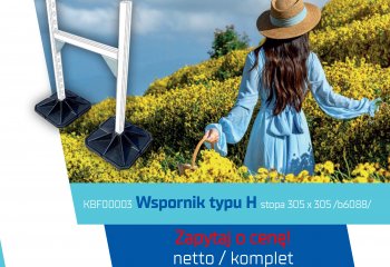 Wspornik typu H w promocyjnej cenie