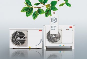 Wieloczynnikowe agregaty skraplające firmy Danfoss, dostosowane do pracy z substancjami z grupy A2L, do instalacji z płynami roboczymi o bardzo niskim GWP