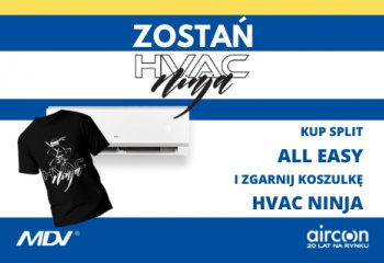 Kup All Easy i zgarnij koszulkę HVAC NINJA