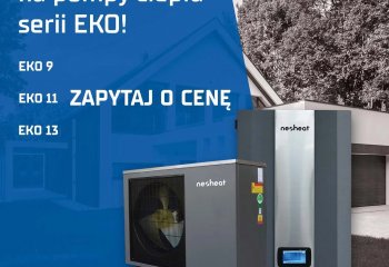 Promocyjne ceny na POMPY CIEPŁA SERII EKO! - lipiec 2021