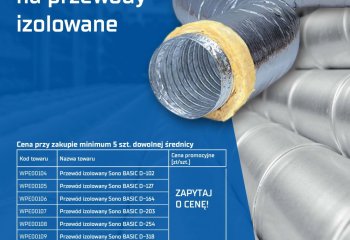 Promocja na przewody izolowane FORVENT REKU - lipiec 2021