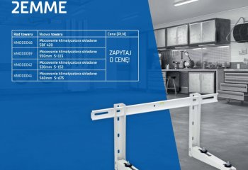 Niższe ceny NA MOCOWANIA 2EMME - lipiec 2021