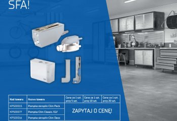 Więcej za mniej, pompki skroplin SFA