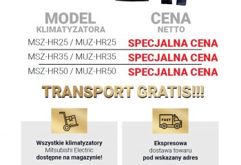 Mitsubishi Electric seria Economy -promocyjne ceny