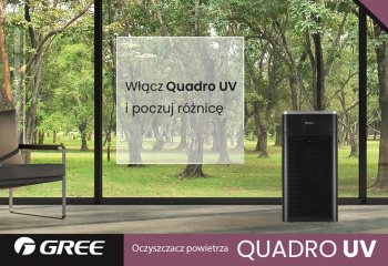 QUADRO UV – oczyszczacz powietrza, który zachwyca skutecznością