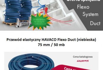 Oferta specjalna Flexo System Duct