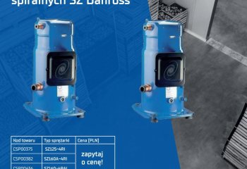 Promocja na wybrane modele sprężarek spiralnych SZ Danfoss