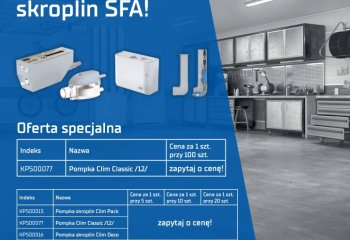Październikowe pakiety pompek skroplin SFA! | Iglotech | październik 2021
