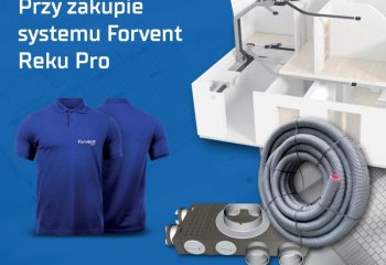 Odbierz koszulkę za 1zł przy zakupie systemu Forvent Reku Pro