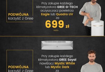 Jesienna promocja „PODWÓJNA KORZYŚĆ Z GREE”