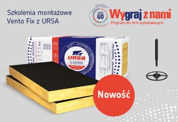 Szkolenia z montażu URSA VENTO FIX - ruszyły zapisy! - październik 2021