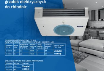 Promocja na wybrane modele chłodnic powietrza sufitowych oraz grzałek elektrycznych do chłodnic | Iglotech listopad 2021