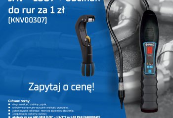 Promocja na detektor wycieków + obcinak do rur za 1zł