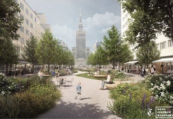 Nowe Centrum Warszawy - wyniki konkursu na przestrzeń w rejonie ulic Złotej i Zgoda
