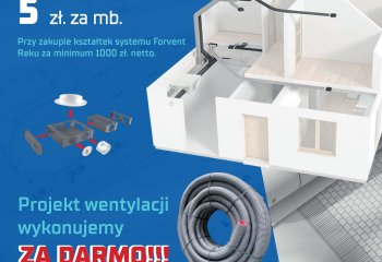 Kanał Forvent Reku PRO PLUS w promocyjnej cenie!