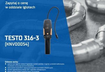 Detektor Czynników chłodniczych TESTO 316-3