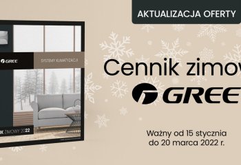 Cennik Zimowy Gree 2022 