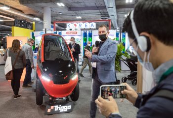 Sukces polskiego pojazdu elektrycznego Triggo na targach CES 2022