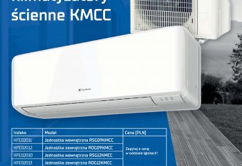Promocja na klimatyzatory ścienne KMCC