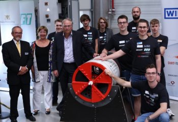 Maszyna drążąca tunel Torpedo w finale konkursu