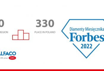 Alfaco wśród Diamentów Forbes 2022