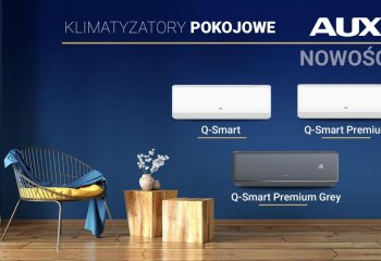 Nowe klimatyzatory AUX serii Q w 3 odsłonach to propozycja na sezon 2022