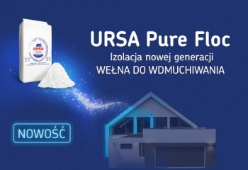 URSA Pure Floc - wełna do wdmuchiwania