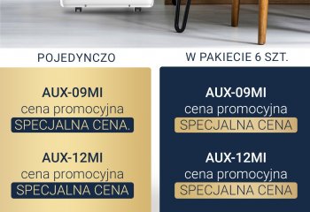 Klimatyzator przenośny AUX w specjalnych cenach!