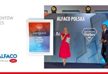 Alfaco Polska wyróżniona podczas gali Diamentów Forbes 2022