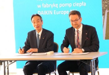 Daikin Europe N.V. zainwestuje 300 milionów EUR w nowoczesną i bezemisyjną fabrykę pomp ciepła w Ksawerowie koło Łodzi. 