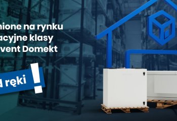 Centrale wentylacyjne Komfovent Domekt i VERSO dostępne od ręki! Sprawdź modele objęte ofertą magazynową.