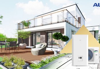 Pompa ciepła AUX – ekologiczny i energooszczędny system grzewczy dla Twojego domu!