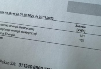 Rachunek za energię tworzy nawet kilkanaście pozycji