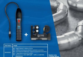 DETEKTOR WYCIEKÓW JAV - 1089 w promocyjnej cenie - promocja Iglotech styczeń 2023