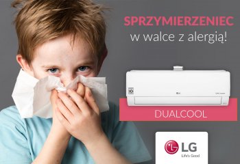 Klimatyzator LG DualCool dla alergików?