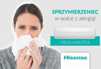 Klimatyzator Hisense Fresh Master dla alergików