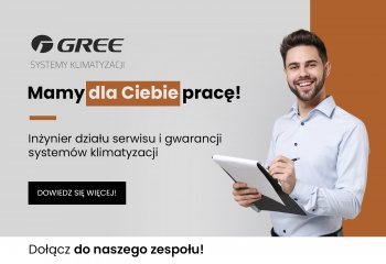 Inżynier działu serwisu i gwarancji systemów klimatyzacji | Praca Kraków